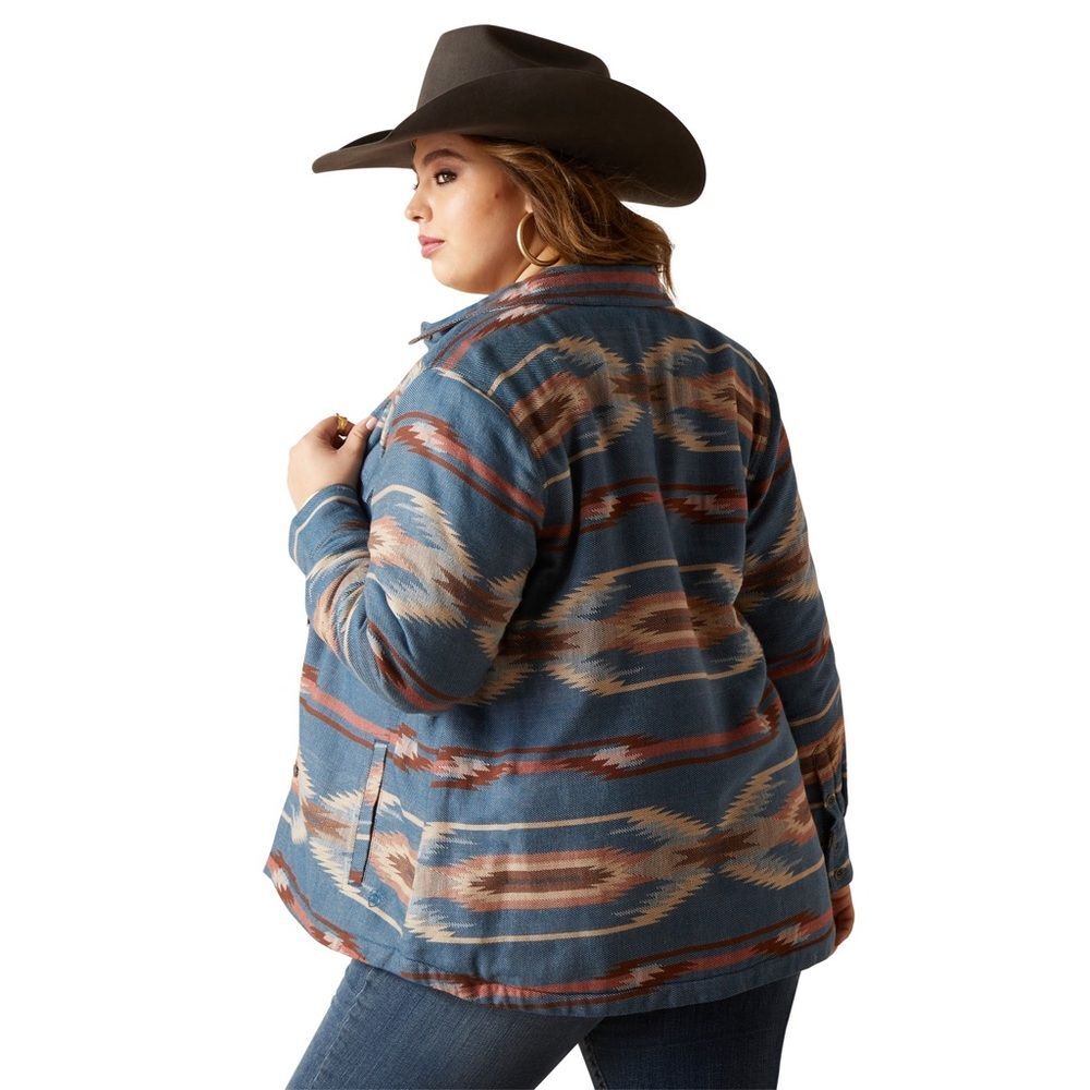 Ariat Blue Multi-Color Utility Jacket - Picture 4 of 15